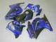 Preto Azul Abs Kits Completos Carenagem EX250 2008-2012 Preto Azul Abs Kits Completos Carenagem EX250 2008-2012