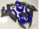 Preto Azul Abs Plásticos GSXR 600 / 750 K6 2006-2007 Preto Azul Abs Plásticos GSXR 600 / 750 K6 2006-2007