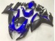 Preto Azul Abs Plásticos GSXR 600 / 750 K6 2006-2007 Preto Azul Abs Plásticos GSXR 600 / 750 K6 2006-2007