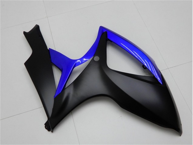 Preto Azul Abs Plásticos GSXR 600 / 750 K6 2006-2007 Preto Azul Abs Plásticos GSXR 600 / 750 K6 2006-2007