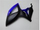 Preto Azul Abs Plásticos GSXR 600 / 750 K6 2006-2007 Preto Azul Abs Plásticos GSXR 600 / 750 K6 2006-2007