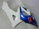 Preto Azul Branco Carenagem GSXR 1000 K5 2005-2006 Preto Azul Branco Carenagem GSXR 1000 K5 2005-2006