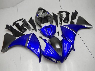 Preto Azul Carenagem R1 2012-2014