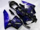 Preto & Azul Chama Carenagem CBR 600RR 2003-2004 Preto & Azul Chama Carenagem CBR 600RR 2003-2004