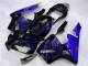 Preto & Azul Chama Carenagem CBR 600RR 2003-2004 Preto & Azul Chama Carenagem CBR 600RR 2003-2004