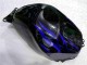 Preto & Azul Chama Carenagem CBR 600RR 2003-2004 Preto & Azul Chama Carenagem CBR 600RR 2003-2004