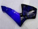 Preto & Azul Chama Carenagem CBR 600RR 2003-2004 Preto & Azul Chama Carenagem CBR 600RR 2003-2004