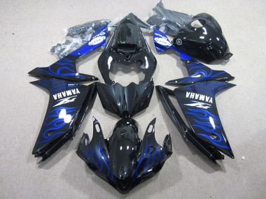 Preto & Azul Chama Carenagem R1 2007-2008