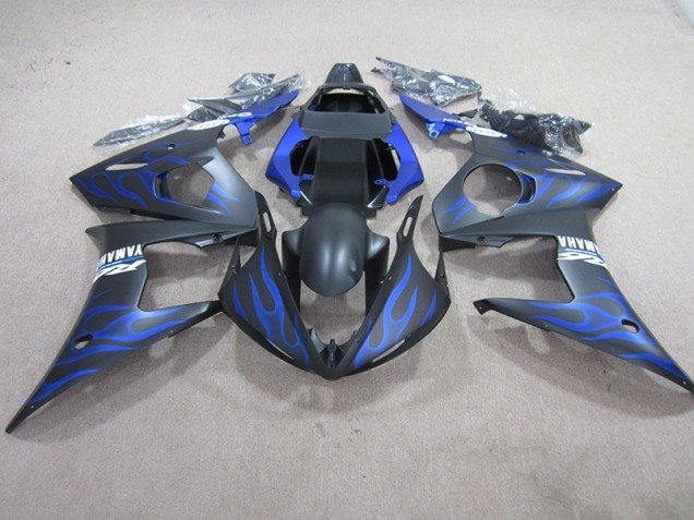 Preto Azul Chama Kits Carenagem R6 2003-2005 Preto Azul Chama Kits Carenagem R6 2003-2005