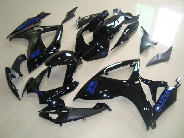 Preto Azul Decalque Carenagem GSXR 750 K6 2006-2007