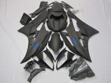 Preto Azul Decalque Carenagem R6 2006-2007