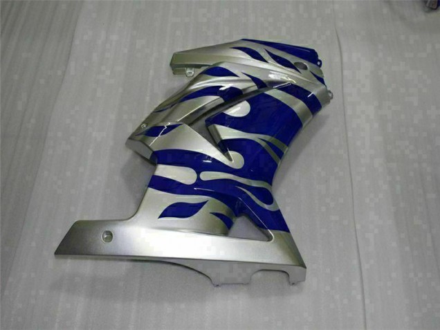 Preto Azul Kit Carenagem EX250 2008-2012 Preto Azul Kit Carenagem EX250 2008-2012