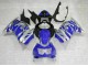 Preto Azul Kit Carenagem EX250 2008-2012 Preto Azul Kit Carenagem EX250 2008-2012