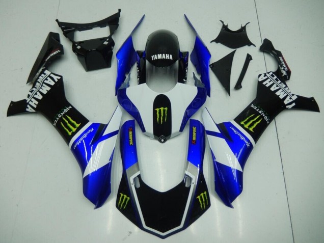 Preto Azul Monster Carenagem R1 2015-2019