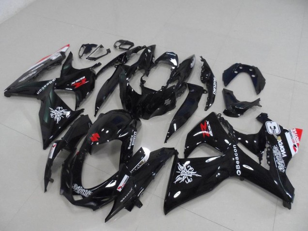 Preto Baliza Carenagem GSXR 1000 K9 2009-2016
