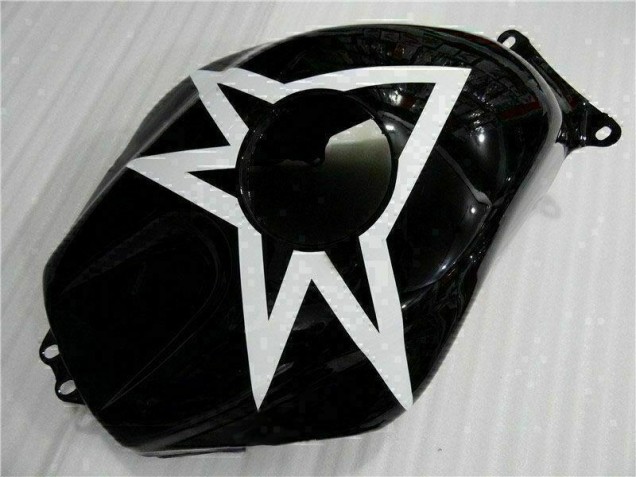 Preto Branco 11 Carenagem CBR 600RR 2003-2004 Preto Branco 11 Carenagem CBR 600RR 2003-2004