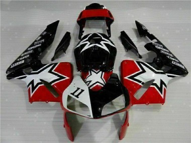 Preto Branco 11 Carenagem CBR 600RR 2003-2004