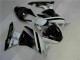 Preto Branco 3M Touch4 Injeção Kit Carenagem ZX6R 2009-2012 Preto Branco 3M Touch4 Injeção Kit Carenagem ZX6R 2009-2012