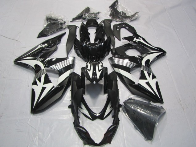 Preto Branco Abs Kits Carenagem GSXR 1000 K9 2009-2016 Preto Branco Abs Kits Carenagem GSXR 1000 K9 2009-2016