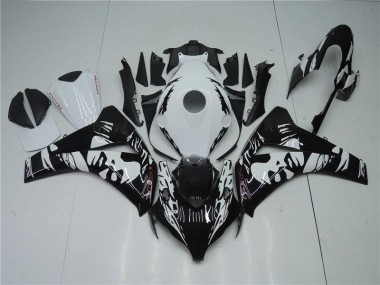 Preto Branco Abs Kits Completos Carenagem CBR 1000RR 2008-2011