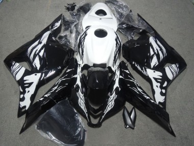 Preto Branco Abs Plástico CBR 600RR 2009-2012