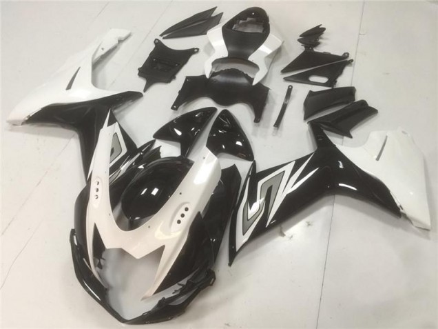 Preto Branco Abs Plástico GSXR 600 / 750 K11 2011-2021