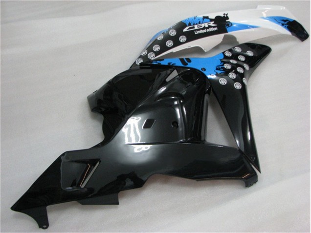 Preto Branco Azul Carenagem CBR 600RR 2013-2021