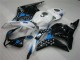 Preto Branco Azul Carenagem CBR 600RR 2013-2021
