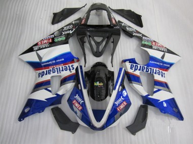 Preto Branco Azul Santander Carenagem R1 2000-2001