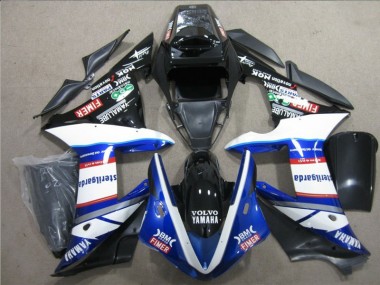 Preto Branco Azul Sterilgarda Volvo Carenagem CBR 1000RR 2004-2005