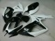 Preto Branco Carenagem GSXR 600 / 750 K6 2006-2007