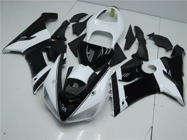 Preto Branco Carenagem & Plástico ZX6R 2005-2006