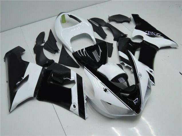 Preto Branco Carenagem & Plástico ZX6R 2005-2006