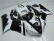 Preto Branco Carenagem & Plástico ZX6R 2005-2006