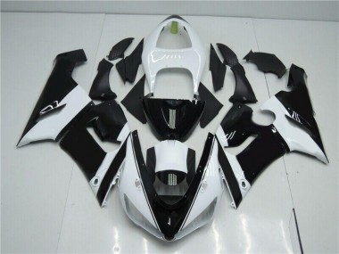 Preto Branco Carenagem & Plástico ZX6R 2005-2006