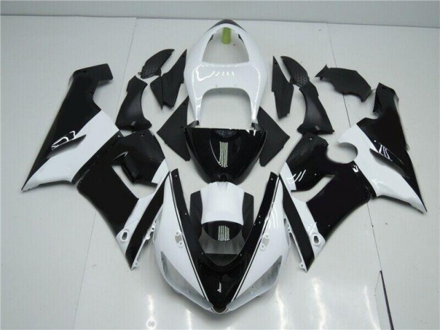 Preto Branco Carenagem & Plástico ZX6R 2005-2006