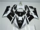 Preto Branco Carenagem & Plástico ZX6R 2005-2006