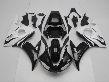 Preto & Branco Carenagem R6 2003-2005