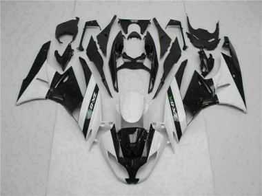 Preto Branco Carenagem ZX6R 2009-2012