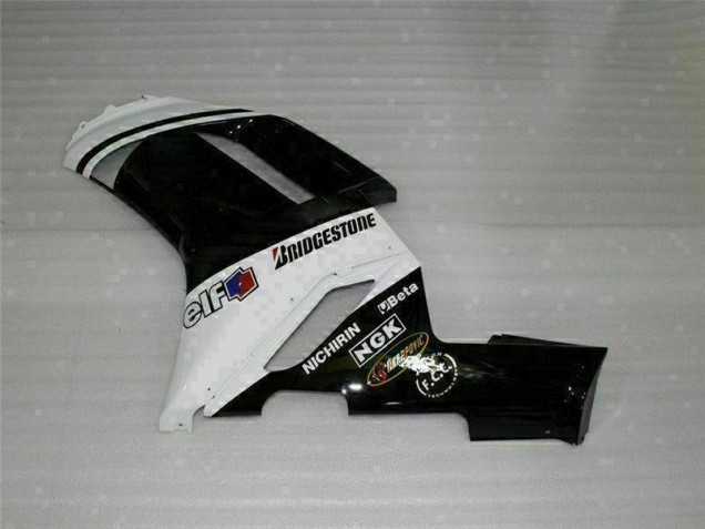 Preto Branco Carroçaria ZX6R 2007-2008