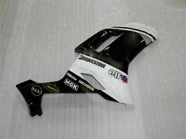 Preto Branco Carroçaria ZX6R 2007-2008