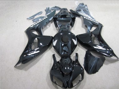 Preto Branco Decalque Carenagem CBR 1000RR 2006-2007