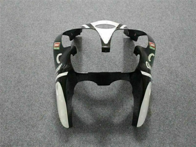 Preto Branco Eurobet Carenagem ZX6R 2000-2002 Preto Branco Eurobet Carenagem ZX6R 2000-2002