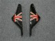 Preto Branco Eurobet Carenagem ZX6R 2000-2002 Preto Branco Eurobet Carenagem ZX6R 2000-2002
