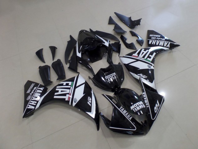 Preto Branco Fiat Injeção Kits Carenagem R1 2012-2014 Preto Branco Fiat Injeção Kits Carenagem R1 2012-2014
