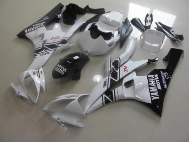 Preto Branco Injeção Kit Carenagem R6 2006-2007
