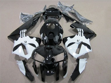Preto Branco Kit Carenagem CBR 600RR 2005-2006