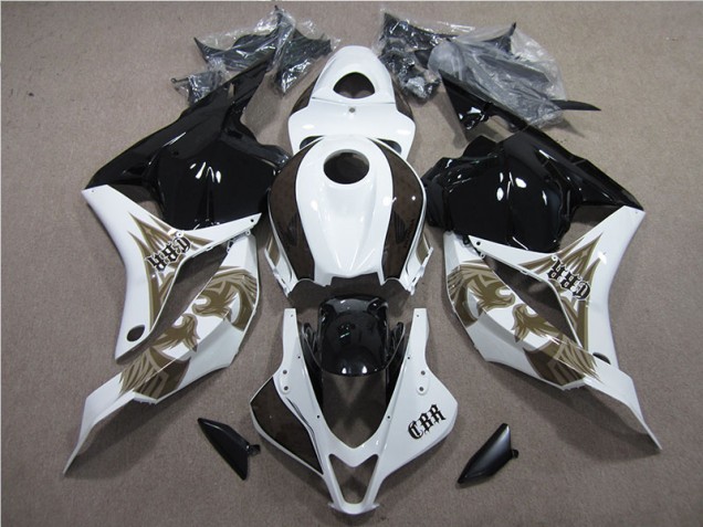 Preto Branco Kits Completo Carenagem CBR 600RR 2009-2012