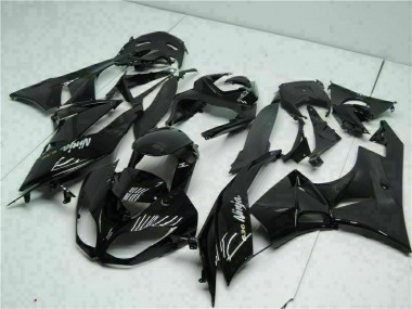 Preto Branco Ninja 636 Carenagem ZX6R 2009-2012
