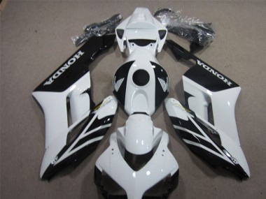 Preto Branco Plástico CBR 1000RR 2004-2005